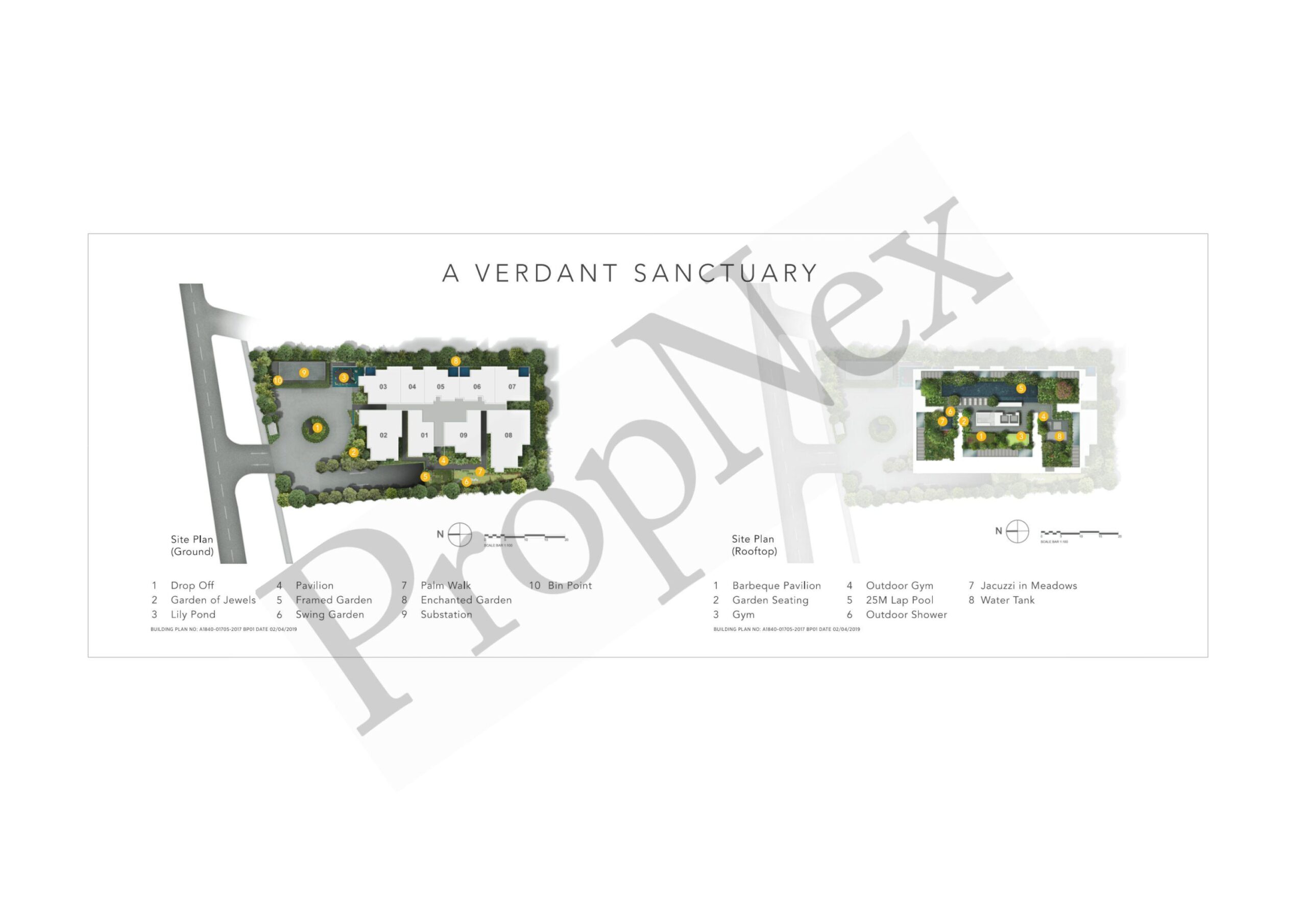Jervois Prive Site Plan